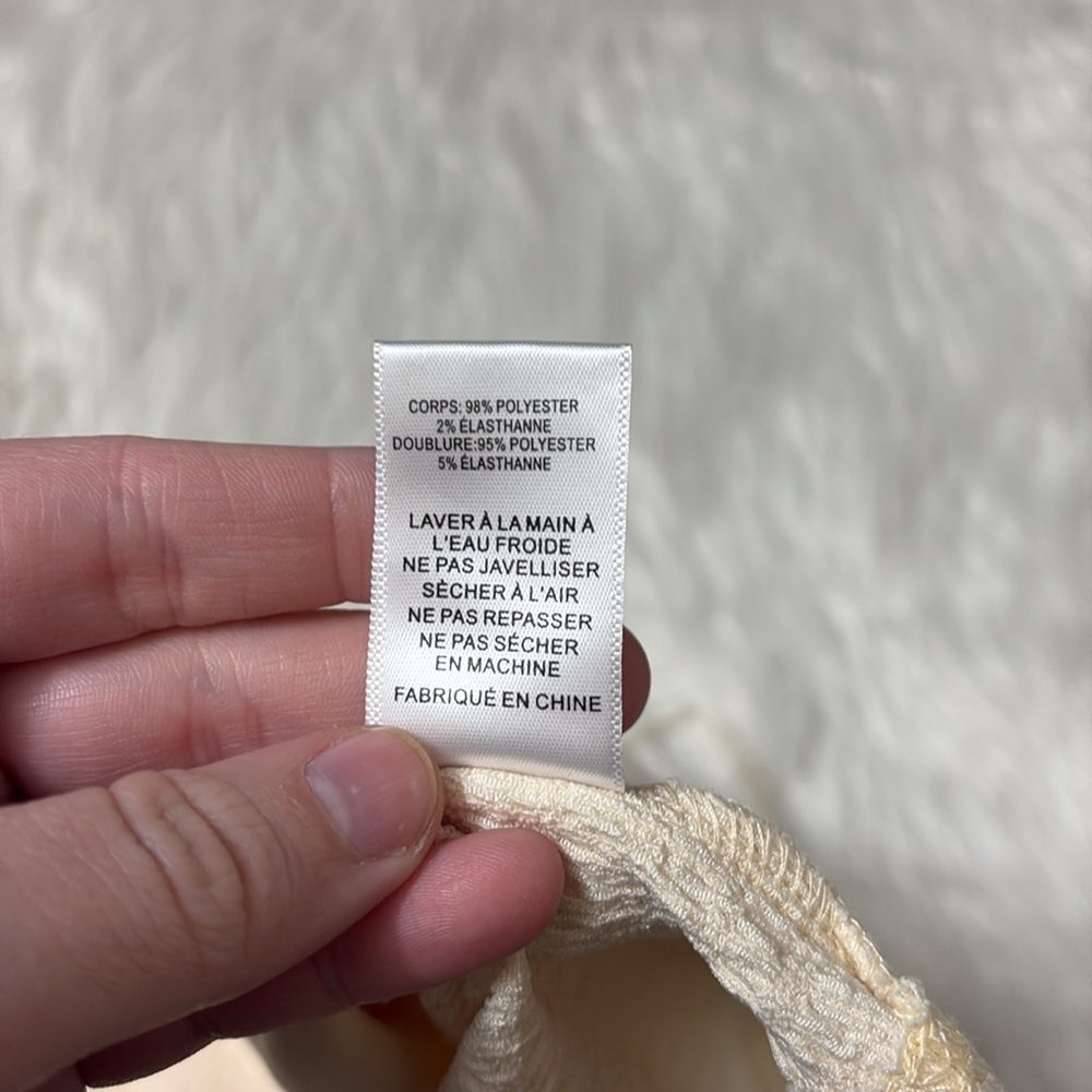 Astr Cream Textured Top - Picture 9 of 11